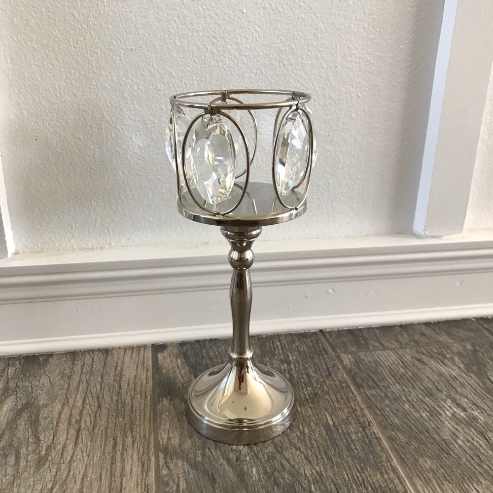 Silver Candle Holder